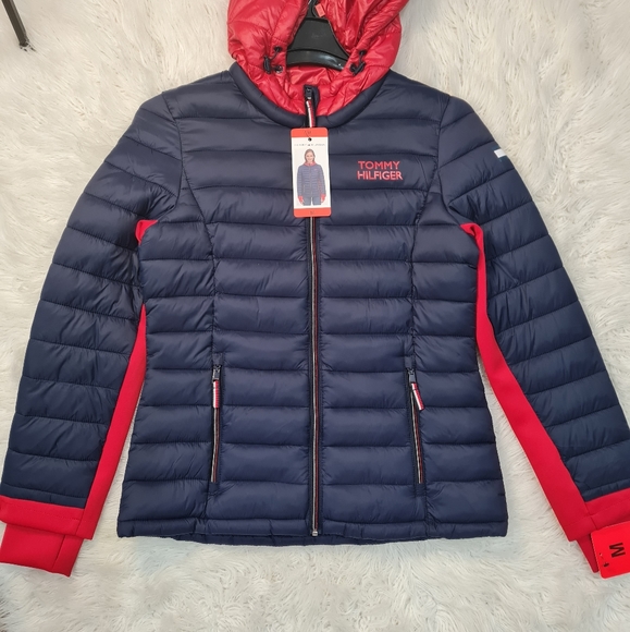 Tommy hilfiger ladies' packable Jacket Size M - Picture 4 of 4